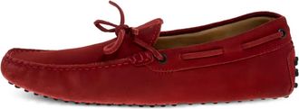 Tod's Mocassini in pelle scamosciata Pre-owned - Rosso