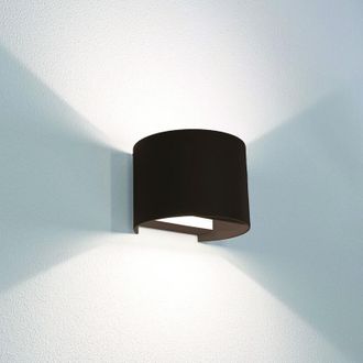 Century applique bidirezionale tondo a led up&down+ 10 w-800 lm-3.000k/4.000k/6500k col. corten - Century