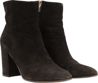 Gianvito Rossi Womens Suede Bootie, Size 41 (Authentic Pre-Loved)