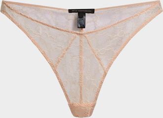 Kiki De Montparnasse Mon Cherie Lace Thong
