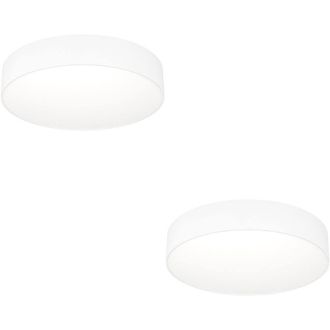 Loops 2 PACK Stylish White Ceiling Light for Contemporary Indoor Space