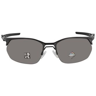Oakley Wire Tap 2.0 Prizm Grey Rectangular Mens Sunglasses OO4145 414501 60