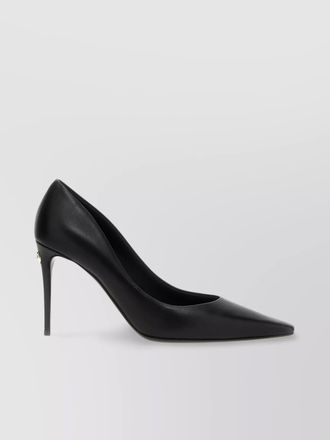 Dolce & Gabbana leather pointed-toe pumps