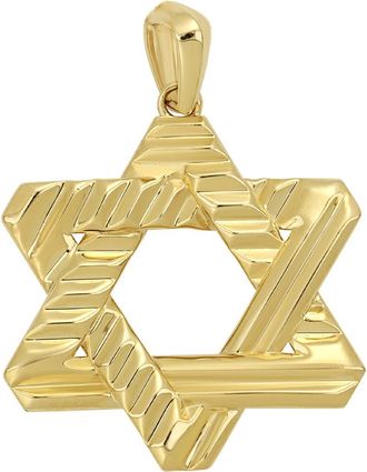 Bony Levy Mens 14k Gold Star Enhancer in 14K Yellow Gold at Nordstrom