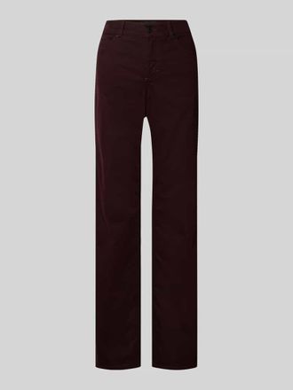 Angels Stoffhose mit 5-Pocket-Design Modell LARA in Bordeaux, Gr&ouml;&szlig;e 40/32