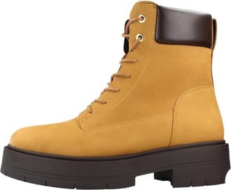 Geox D Spherica EC7 Boot - Dames - Schoenen - Bruin - Maat: 38 EU Leer