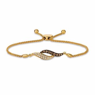 Le Vian Ladies Adjustability Bracelets set in 14K Honey Gold
