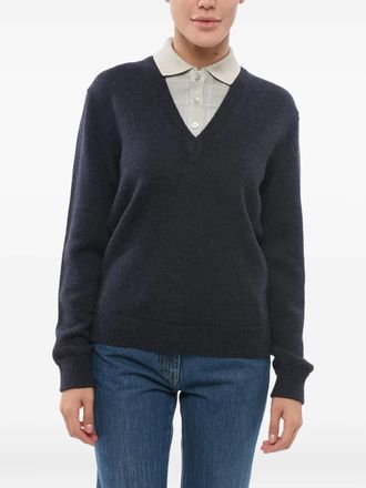 Loewe layered sweater - Grey