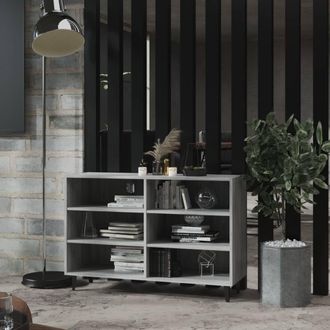 Berkfield Home Sideboard Grey Sonoma 103.5x35x70 cm Engineered Wood