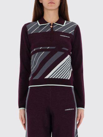 Casablanca Polo Shirt CASABLANCA Woman color Violet