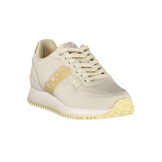Napapijri Polyester Lace-Up with Gold Accents Sneakers - Pink