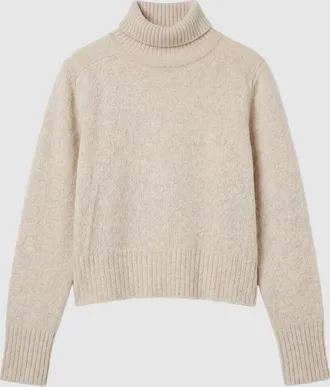 C.T. Plage Pull Ladies High Neck Ivory