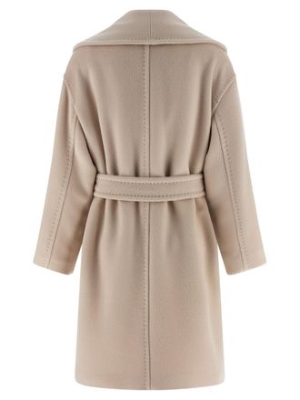 Max Mara Womens Beige Wool Coat Clothing