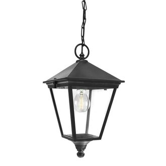 Netlighting Turin Outdoor Chain Lantern E27 in Black
