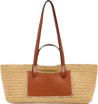 Ulla Johnson Womens Lali Raffia Tote Bag In Natural