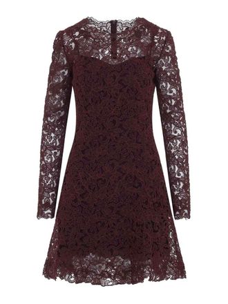 Ermanno Scervino Lace Mini Dress
