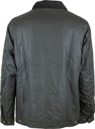 Barbour Mens Waxed Cotton Jacket Workers Wax Sage