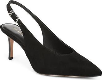 Veronica Beard Luciana Slingback Pump in Black at Nordstrom, Size 7.5