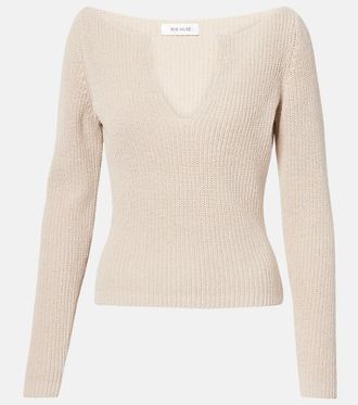 Aya Muse Caeli cotton-blend top