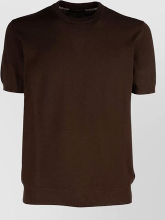 Zanone crew neck t shirt short sleeves