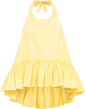 Azeeza Blusa Plath - Giallo