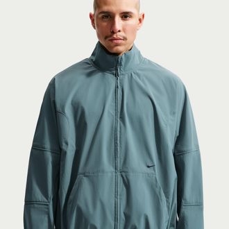 Nike Mens Tech Helios Dri-FIT Full-Zip Jacket in Grey | IM1333-382