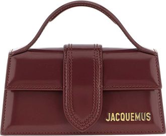 Jacquemus Maroon Bambino Mini Crossbody Bag