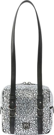 Pinko Shoulder Bags, female, Black, Size: ONE SIZE Cubic Bag