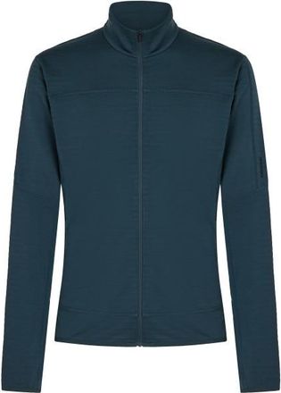 Icebreaker Merino 300 Realfleece Descend L/S Zip Merinopullover f&uuml;r Herren | blau