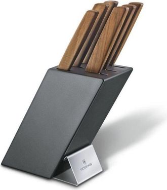 Victorinox by Swiss Army Swiss Modern blocco portacoltelli legno faggio 6 pz