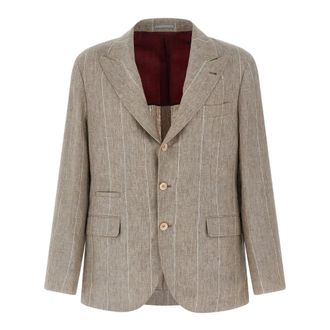 Brunello Cucinelli Hombre, Chaquetas, Beige, Talla: L