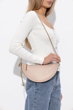 Chlo&eacute; Halfmoon Mini Shoulder Bag, Womens, Cream