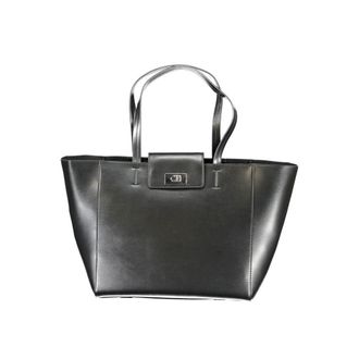 Calvin Klein Black Recycled Polyester Women Womens Handbag