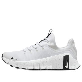 Nike (WMNS) Nike Free Metcon 6 White Metallic Silver Smoke Grey Black HQ3510-100