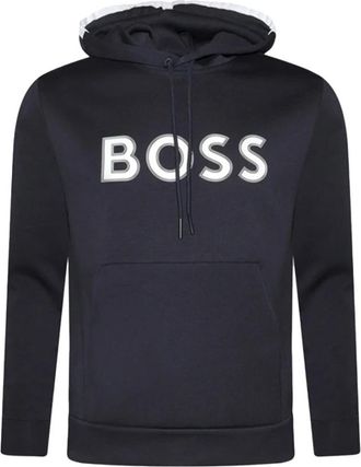 HUGO BOSS Hombre, Sudaderas, Azul, Talla: S