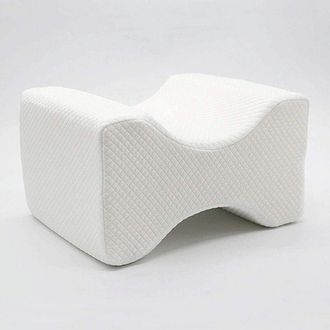 OEM Almohada Ortop&eacute;dica Para Rodillas Con Espuma Viscoel&aacute;stica Transpirable Y Forma De Cu&ntilde;a Para Dormir Durante El Embarazo Que Brinda Apoyo Y Alivio Del 