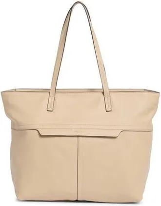 Rag & Bone Bryant Leather Tote Bag in Oat at Nordstrom Rack