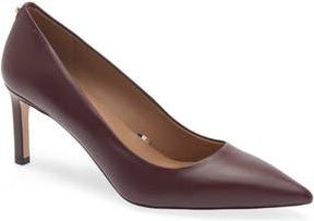 BOSS Janet Pointed Toe Pump in Dark Red at Nordstrom Rack, Size 6.5