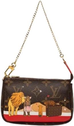 Louis Vuitton Pre-owned Mini Pochette Accessoires - - Pre-owned - Donna - Marrone - ONE SIZE
