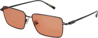 Ferragamo SF309S 017 Dark Gunmetal/Orange