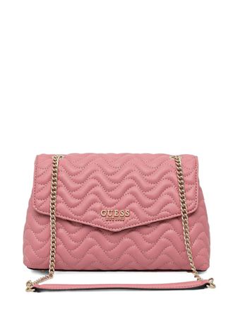 Guess Co quilted chain-strap cross body bag - women - Polyurethane - One Size - Pink