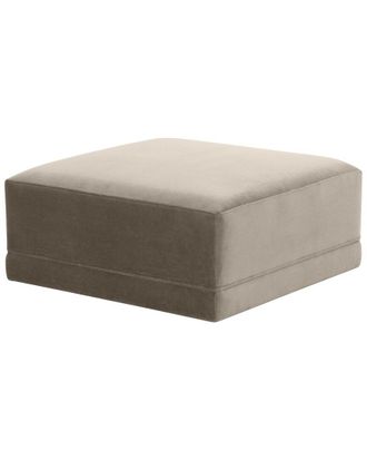 TOV Furniture Tov Furniture Willow Velvet Ottoman