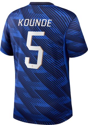 Nike Jules Kound&eacute; France National Team 2026 Stadium Home Nike Mens Dri-FIT Soccer Jersey in Blue | NN203949092-FFF