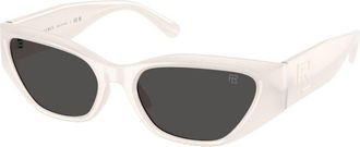 Ralph Lauren RL8231U 630987 Womens Sunglasses White Size 55
