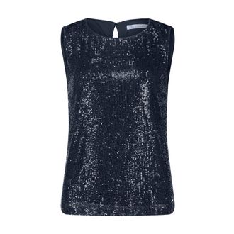 Betty & Co Dames, Tops, Blauw, Maat: L