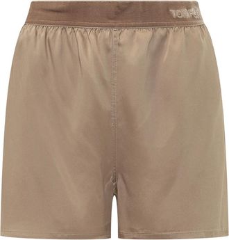 Tom Ford Donna, Pantaloncini, Marrone, M, new