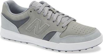 New Balance 480 Golf SL Waterproof Spikeless Golf Shoe in Grey at Nordstrom, Size 11.5