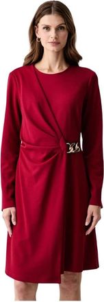 Joseph Ribkoff Abito a portafoglio in scuba crepe linea ad A - - Dresses - Donna - Rosa - M