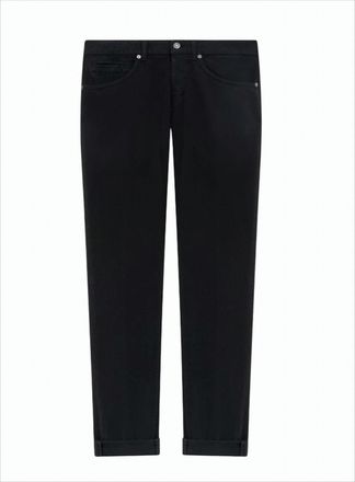 Dondup Slim-Fit Black Denim George Trousers