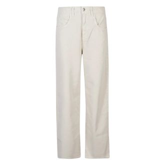 Icon Denim Los Angeles Straight Jeans, female, Beige, Size: W28 Pt2034Desertwash Jeans